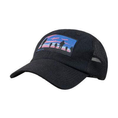 CAPPELLO - DIRECT ACTION - DA SUNSET FEED CAP | Cotton | Black