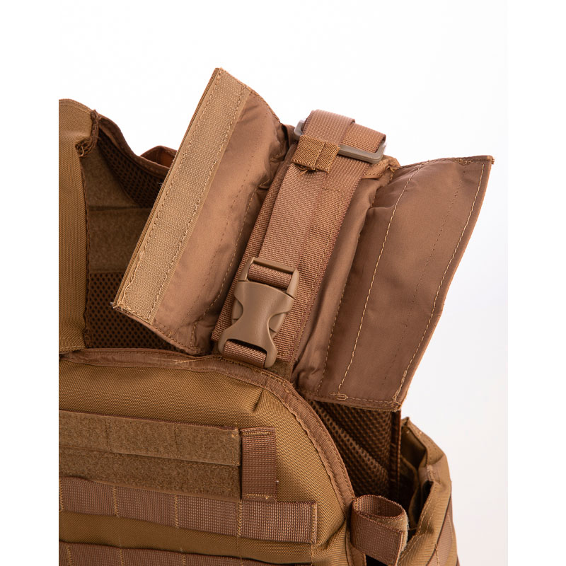 OPENLAND TACTICAL - TACTICAL PLATE CARRIER Coyote Tan - immagine 2