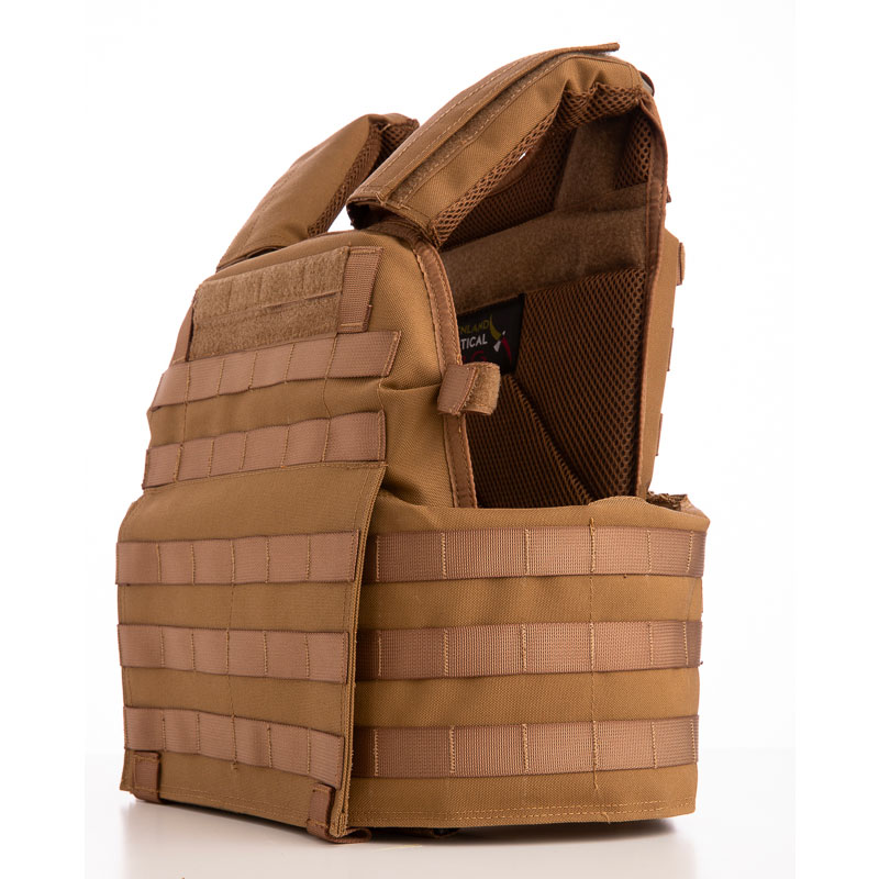 OPENLAND TACTICAL - TACTICAL PLATE CARRIER Coyote Tan - immagine 4