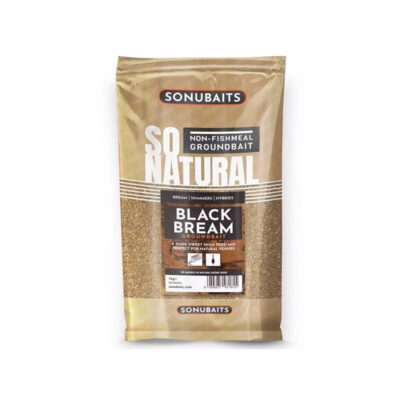SONUBAITS - SO NATURAL | BLACK BREAM GROUNDBAIT 1kg
