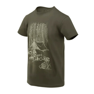 Alternative view of T-SHIRT - HELIKON-TEX - HOME SWEET HOME | Cotton | Taiga Green
