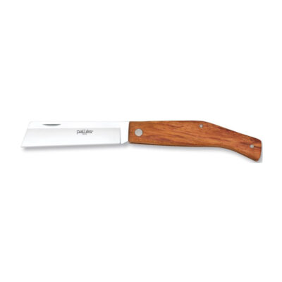 COLTELLO - PALLES - MANICO LEGNO | LAMA ACCIAIO INOX 8cm