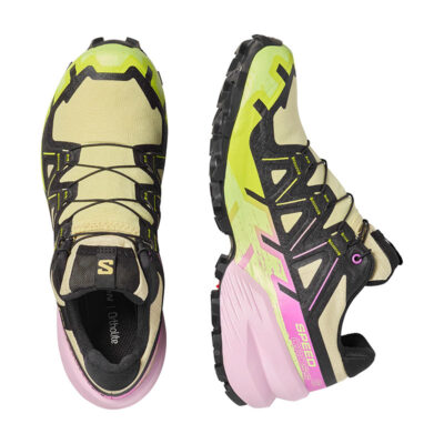 Alternative view of SALOMON - DONNA - SPEEDCROSS 6 GTX W Bog/Dawn Pink/Acid Lime