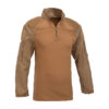 DEFCON 5 - COMBAT SHIRT CON PROTEZIONI NELLE BRACCIA Coyote Tan