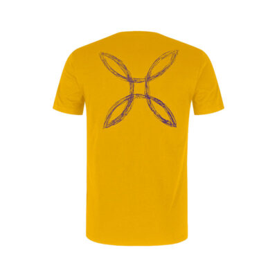 Alternative view of T-SHIRT - MONTURA - PENCIL LOGO Mustard
