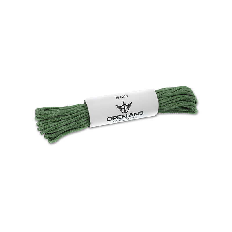OPENLAND TACTICAL NERG - PARACORD 550 15 METRI 4MM NYLON - immagine 2