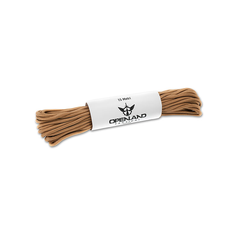 OPENLAND TACTICAL NERG - PARACORD 550 15 METRI 4MM NYLON - immagine 3