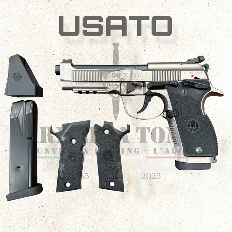 USATO - PISTOLA - BERETTA MOD. 92X PERFORMANCE cal. 9x21 - immagine 3