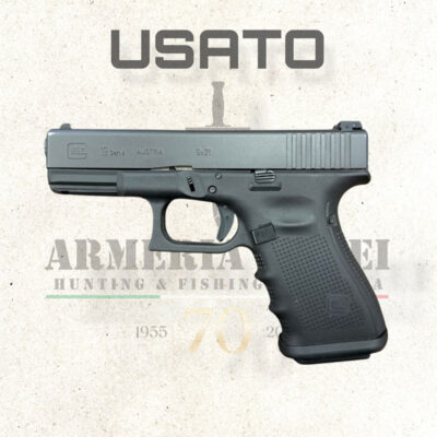 USATO - PISTOLA - GLOCK MOD. 19 Gen 4 cal. 9x21