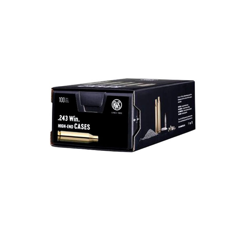 BOSSOLI - RWS - .243 Win. HIGH-END CASES (100PZ)