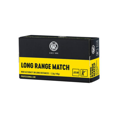 RWS - .22LR LONG RANGE MATCH | 2,6g | 40gr