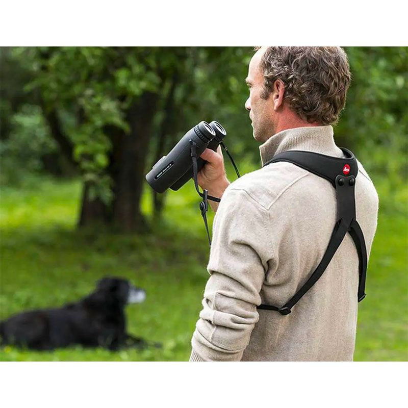 LEICA - CINGHIA BINOCOLO SPORT IN NEOPRENE | NERO - immagine 2