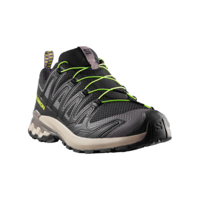 Alternative view of SALOMON - UOMO - XA PRO 3D V9 Black Dark / Gull Gray / Acid Lime