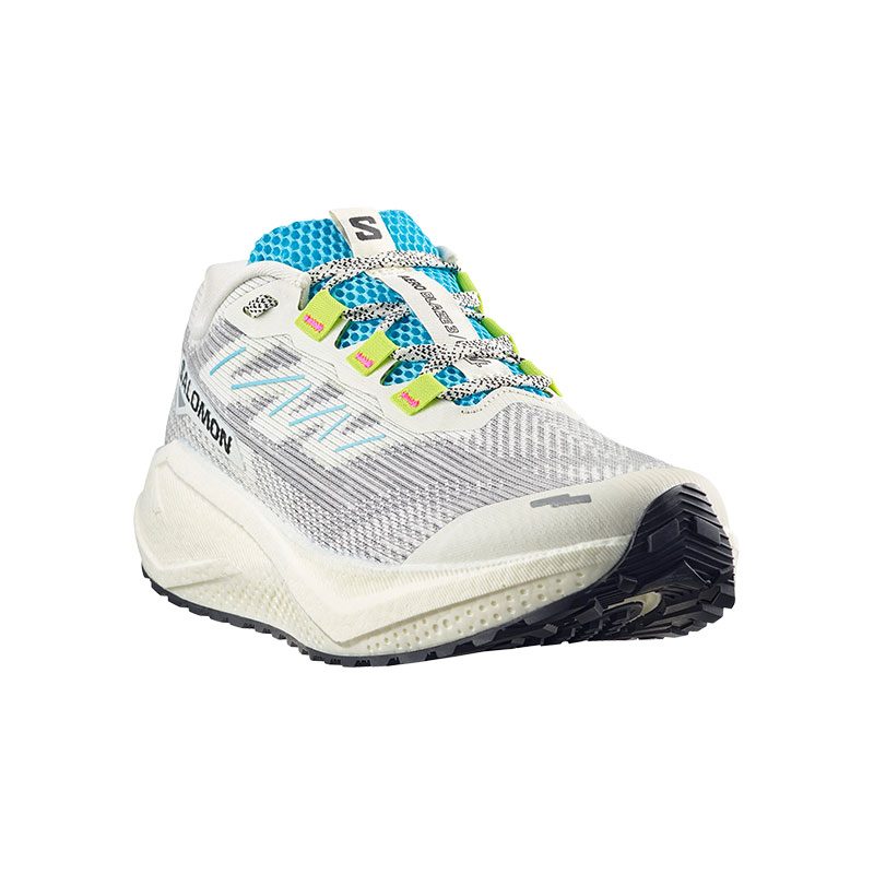 SALOMON - UOMO - AERO BLAZE 3 GRVL Vanilla Ice / Ojos Del Salar / Black - immagine 7