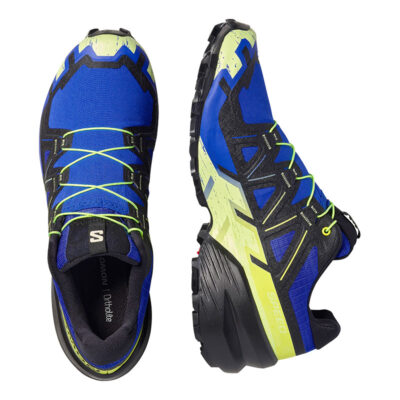 Alternative view of SALOMON - UOMO - SPEEDCROSS 6 Bluing / Black / Acid Lime