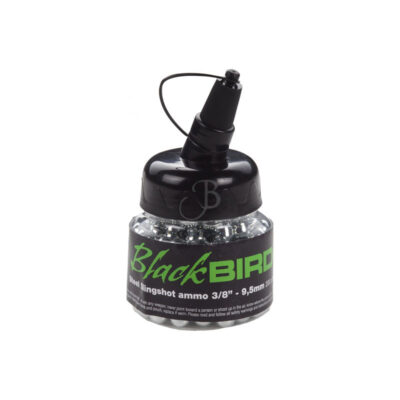 BLACKBIRD - SFERE ACCIAIO | STEEL SLINGSHOT AMMO 3/8" - 9,5mm (200PZ)