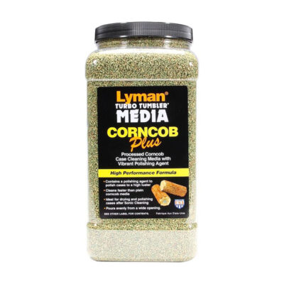 LYMAN - GRANIGLIA TURBO TUMBLER | MEDIA CORNCOB PLUS | 4.5lbs (2.04kg)