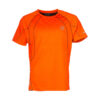 T-SHIRT - UNIVERS - ISEO Arancio/Nero