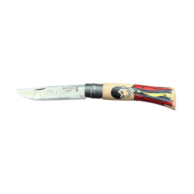 COLTELLO - OPINEL - N.7 INOX REALIZZATO A MANO CON LUPIN III