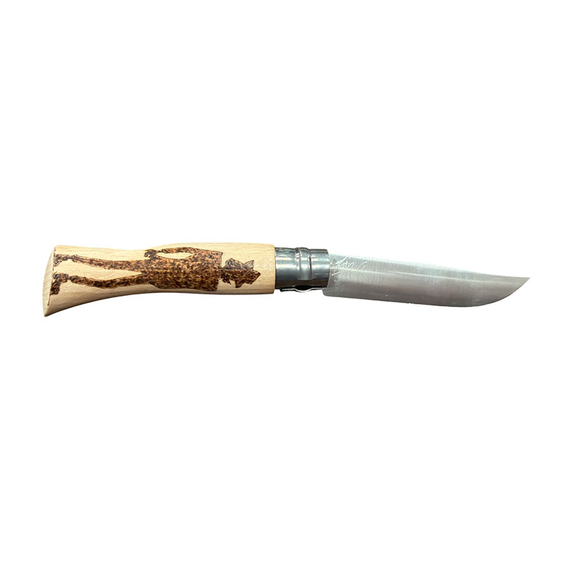 COLTELLO - OPINEL - N.7 INOX REALIZZATO A MANO | JIGEN - immagine 2