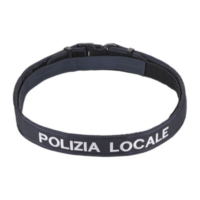 DEFCON 5 - CINTURONE SENTINEL BELT "POLIZIA LOCALE"Navy Blue