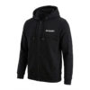 FELPA CON CAPPUCCIO - AIMPOINT - ZIP BLACK