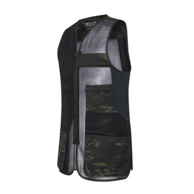 GILET DA TIRO - BERETTA - 500 YEARS LOGO CELEBRATIVO CAMO | EDIZIONE LIMITATA | Multicam Black