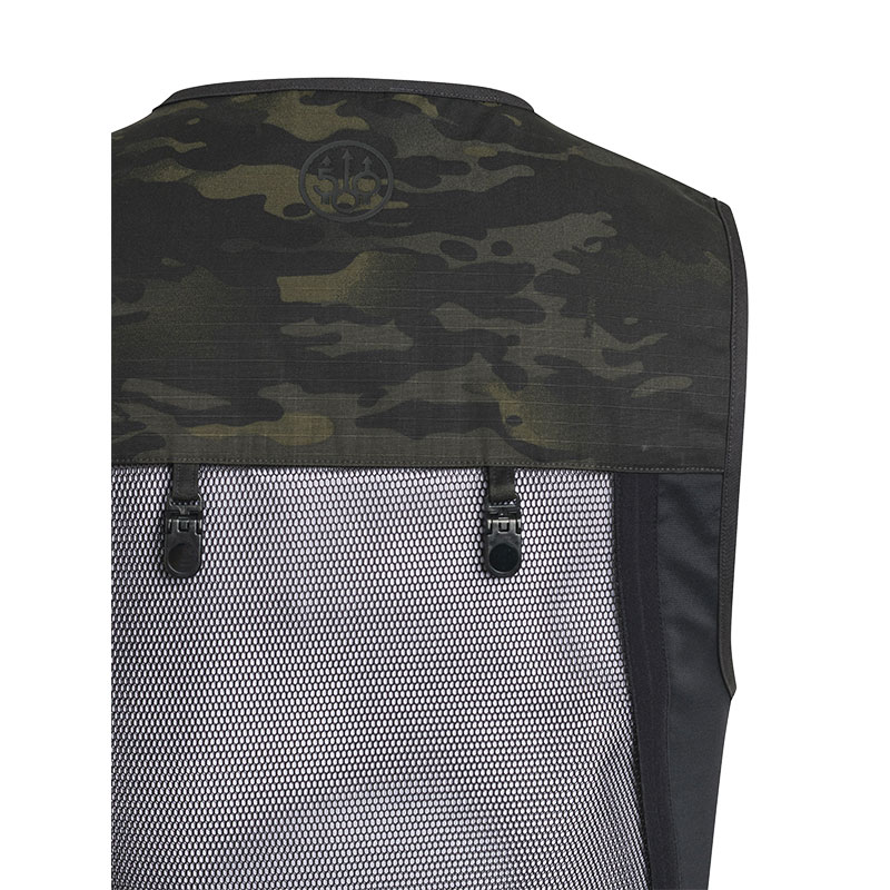 GILET DA TIRO - BERETTA - 500 YEARS LOGO CELEBRATIVO CAMO | EDIZIONE LIMITATA | Multicam Black - immagine 5