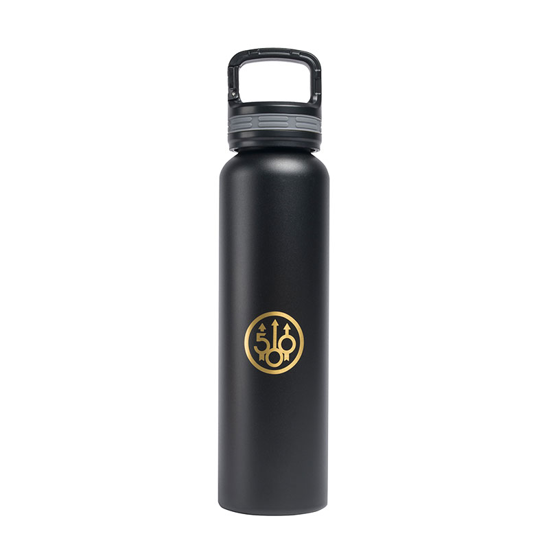 BERETTA - BORRACCIA 500 YEARS CON LOGO CELEBRATIVO | 710ml 24oz | LIMITED EDITION | Black