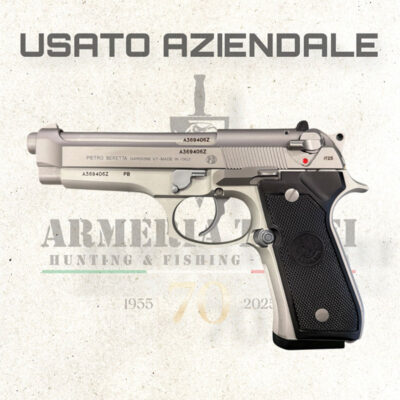 USATO - PISTOLA - BERETTA MOD. 92FS INOX cal. 9x19