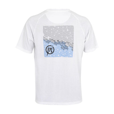 Alternative view of T-SHIRT - PRESTON - WHITE REFLECT
