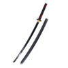KATANA FUNCIONAL DEMON SLAYER KAMADO TANJIROU | LAMA ACCIAIO AL CARBONIO | REPLICA NON UFFICIALE