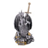 MODELLO SPADA EXCALIBUR CON BASE DECORATIVA DI DRAGO