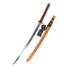 KATANA FUNCIONAL KURO KAMI | MODELLO TAKEGAMI "DIO DEL BAMBÙ" | LAMA ACCIAIO AL CARBONIO