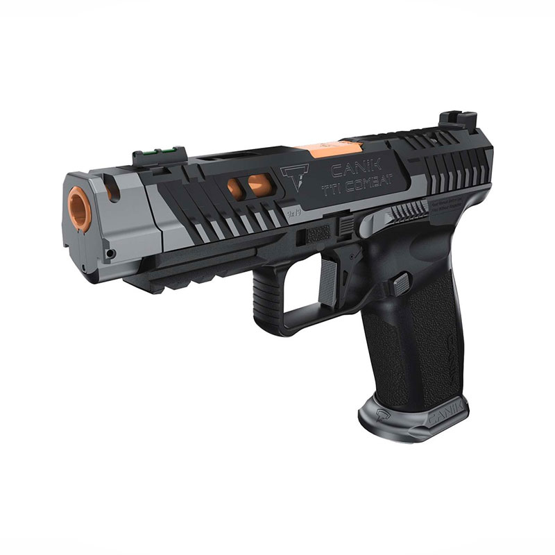 PISTOLA - CANIK - TTI COMBAT | 4.6" | CAL 9x19 | SMOKE EDITION | 18C - immagine 4