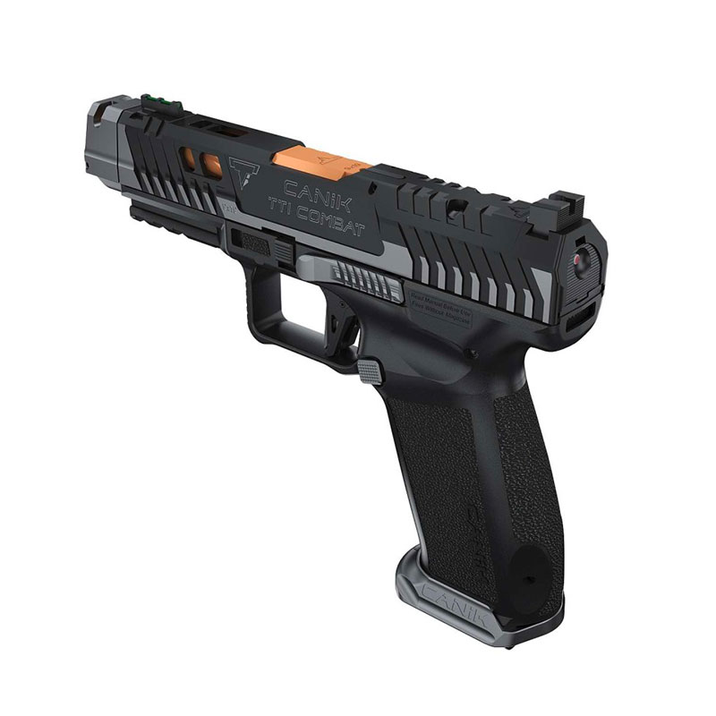 PISTOLA - CANIK - TTI COMBAT | 4.6" | CAL 9x19 | SMOKE EDITION | 18C - immagine 5