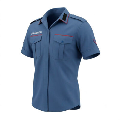 CARABINIERI CAMICIA DONNA ESTIVA MANICA CORTA (NUOVO MODELLO)
