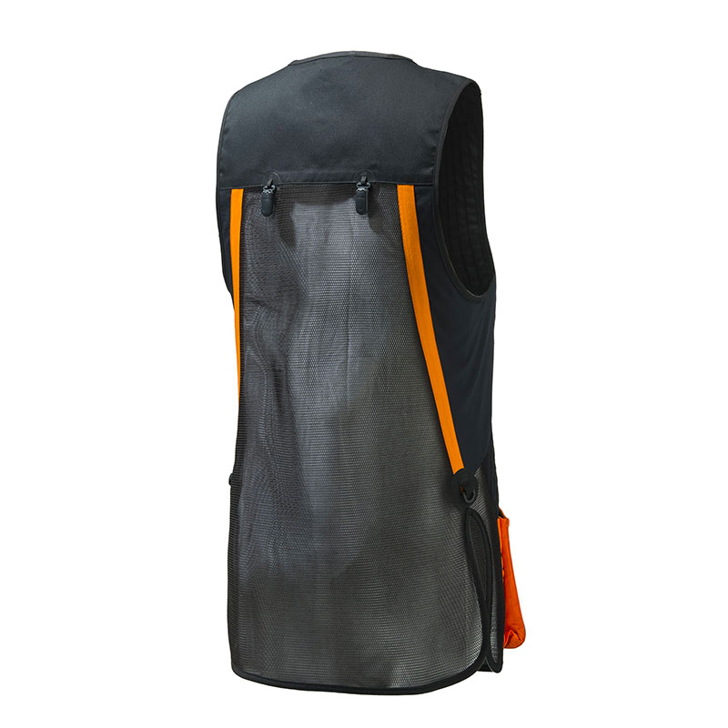GILET DA TIRO - BERETTA - UNIFORM PRO 20.20 Black jet & Orange - immagine 2