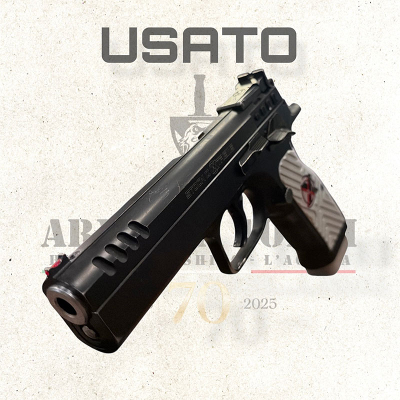 USATO - PISTOLA - TANFOGLIO MOD. STOCK II XTREME cal. 9x21 - immagine 3