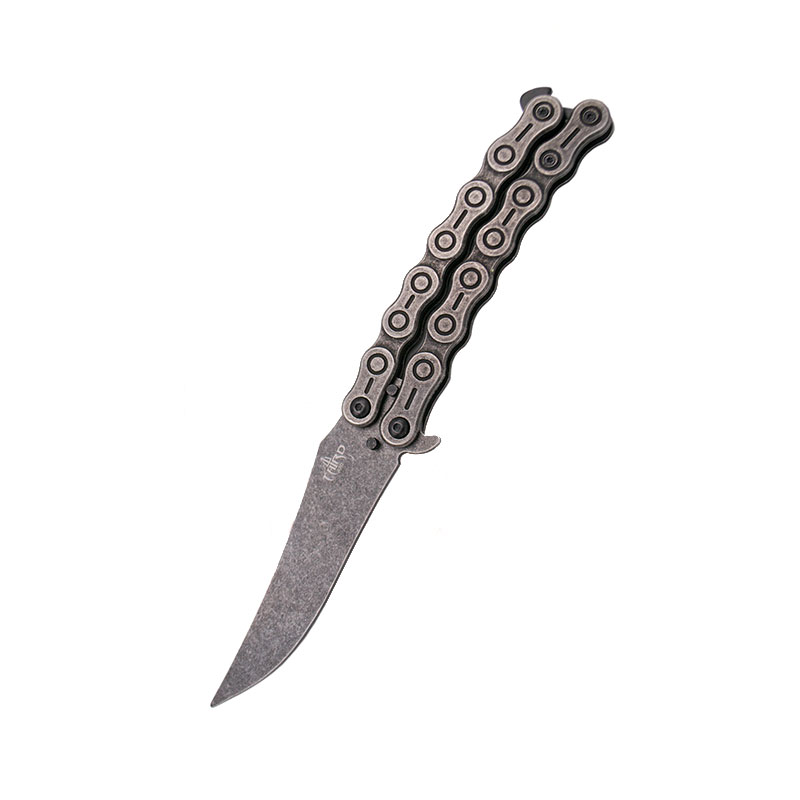 COLTELLO A FARFALLA - THIRD - BUTTERFLY LAMA ACCIAIO INOX 420 10,2cm
