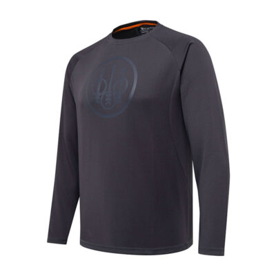 T-SHIRT - BERETTA - ORTLES LS Charcoal