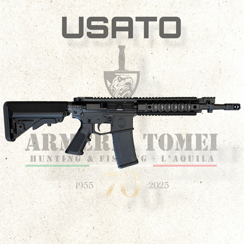 USATO - CARABINA - NUOVA JAGER - AR15 Xª MAS 12″ cal. 223 Rem (FUNZIONAMENTO GAS DIRETTO)