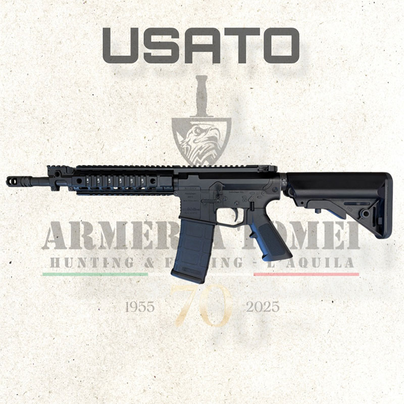 USATO - CARABINA - NUOVA JAGER - AR15 Xª MAS 12″ cal. 223 Rem (FUNZIONAMENTO GAS DIRETTO) - immagine 4