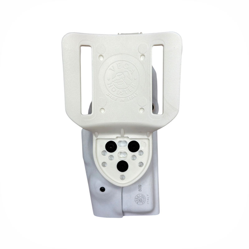 VEGA HOLSTER - FONDINA POLIMERO USO PROFESSIONALE CON SISTEMA DI SICUREZZA SUPERIORE | PER GLOCK 19/23/25/32/38 (SINISTRA) - immagine 3