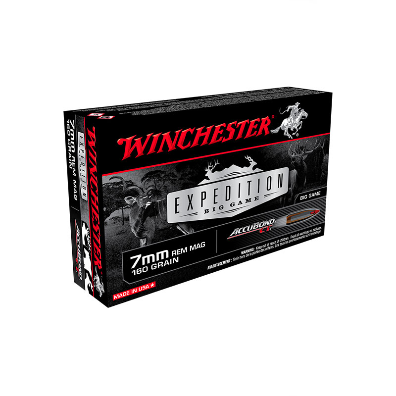 WINCHESTER - EXPEDITION BIG GAME | 7MM REM MAG 160GR | ACCUBOND CT