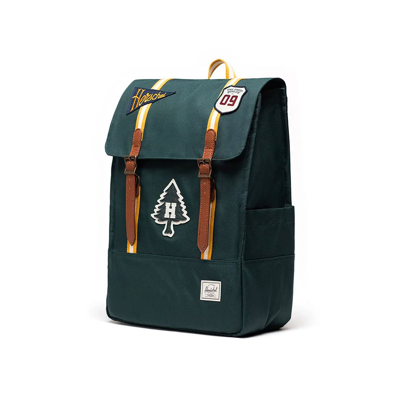 ZAINO - HERSCHEL - SURVEY BACKPACK | 20L | Patches Green Gables - immagine 3