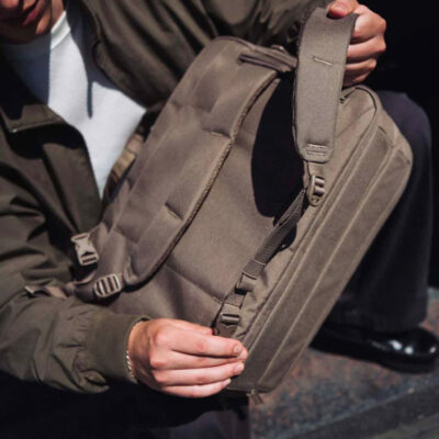 BORSA - HERSCHEL - BOWEN CONVERTIBLE TRAVEL DUFFLE TECH  | 30L | Light Brown - immagine 3