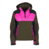 UNIVERS - DONNA - GIACCA CACCIA ALASKA U-TEX Verde/Fucsia