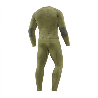 M-TAC - COMPRESSION THERMAL SHIRT | Ranger Green / Dark Grey - immagine 10