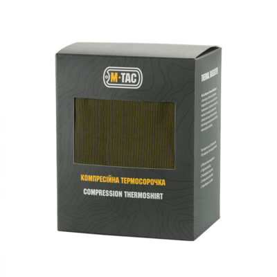 M-TAC - COMPRESSION THERMAL SHIRT | Ranger Green / Dark Grey - immagine 11